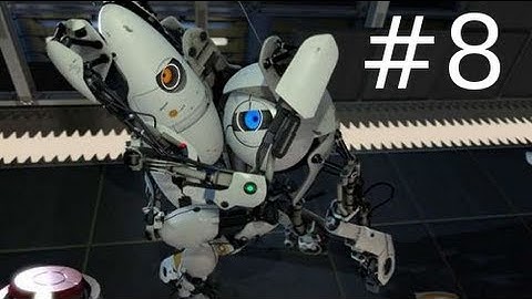 Portal 2 Peer Review DLC Walkthrough with Sp00n Part 8 - Bouncy