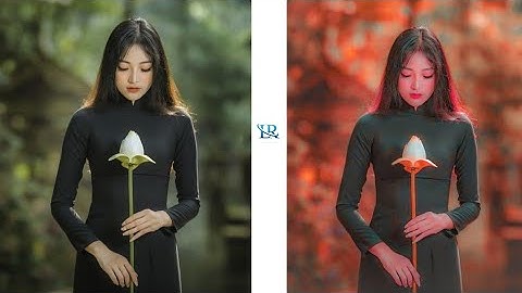 Lightroom realistic dark effect photo editing tutorial | Lightroom background colour change present