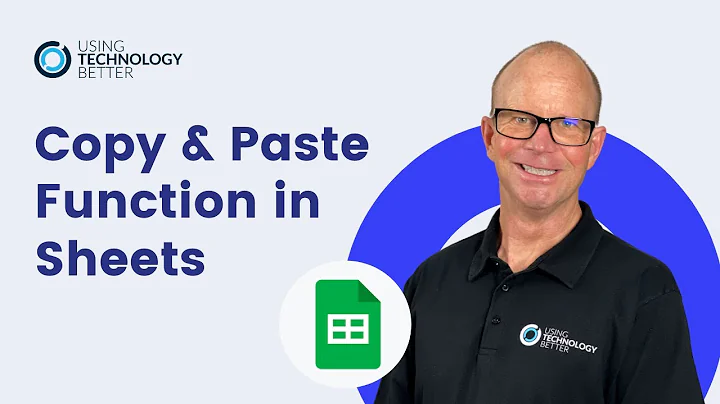How to Copy & Paste Data in Google Sheets