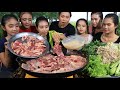 Amazing cooking beef fried with tofu sauce recipe - Cooking and Eating