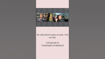 In-Ear Insights: No Code AI Solutions Doesn