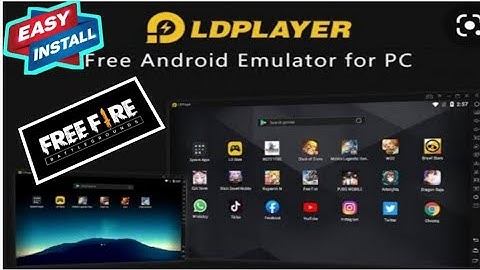 How to Install LDPlayer 4 Android Emulator on Windows 10 (2022)II How to install free fire.