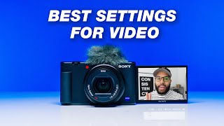 Sony ZV-1 Tutorial: 7 Best Camera Settings for Video screenshot 4