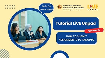 How to Submit Assignments in Panopto
