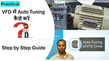 VFD में Auto Tuning कैसे करें | delta vfd auto tuning | vfd auto tuning | auto tuning in vfd |