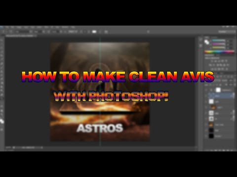 How To Make Clean Avis With Photoshop CS6 #1!