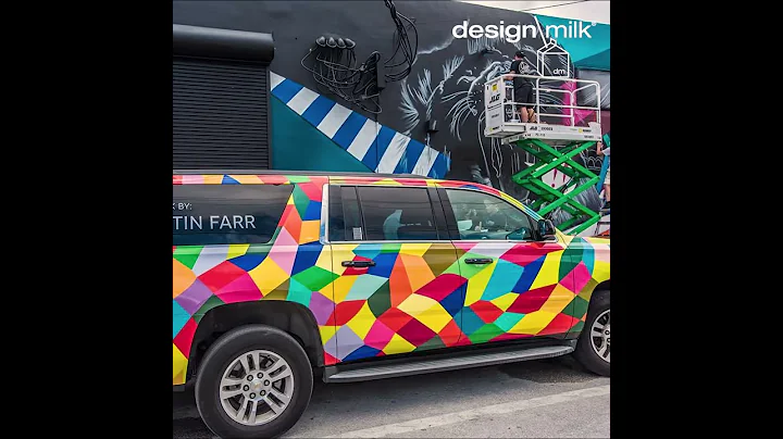 Kristin Farr's Eye-Popping Colorful Paintings