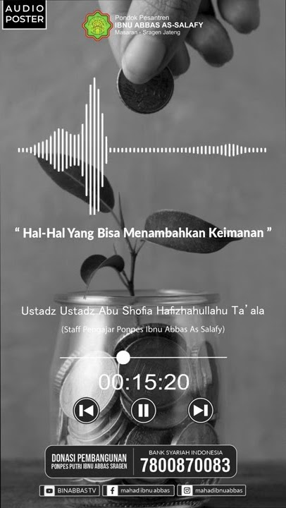 Sebab-Sebab Bertambah Naiknya Keimanan Seorang Muslim ↗️