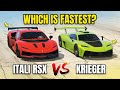 GTA 5 Online: ITALI RSX VS KRIEGER (WHICH IS FASTEST?)