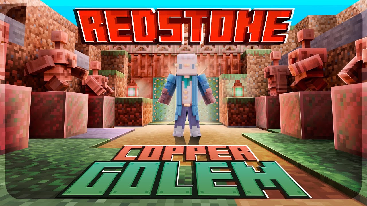 Como o GOLEM DE COBRE MUDOU a Redstone no Minecraft!