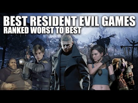 BEST RESIDENT EVIL GAMES [RANKED WORSE TO BEST]