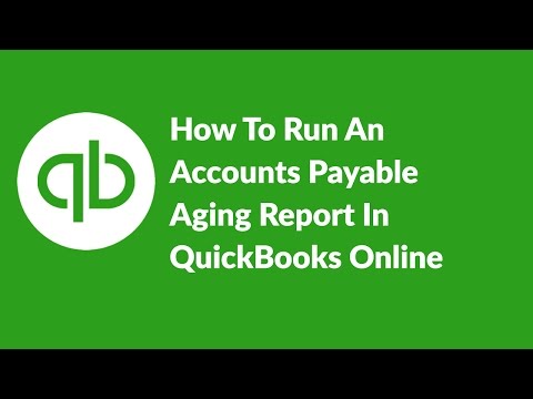 Video: Làm cách nào để in báo cáo Độ tuổi trong QuickBooks?