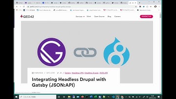 React based Frontend framework GatsbyJS introduction