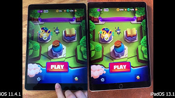 iOS 11.4.1 vs iPadOS 13.1 Speed Test iPad Pro 10.5