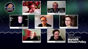 MariaDB Release Policy panel discussion - MariaDB Server MiniFest 2020