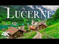 Lucerne Switzerland 4K | Lakeside Charm in the Swiss Alps – Historic Streets &amp; Sparkling Waters