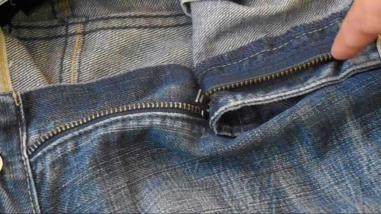 How to Fix a Stuck Zipper on Jeans