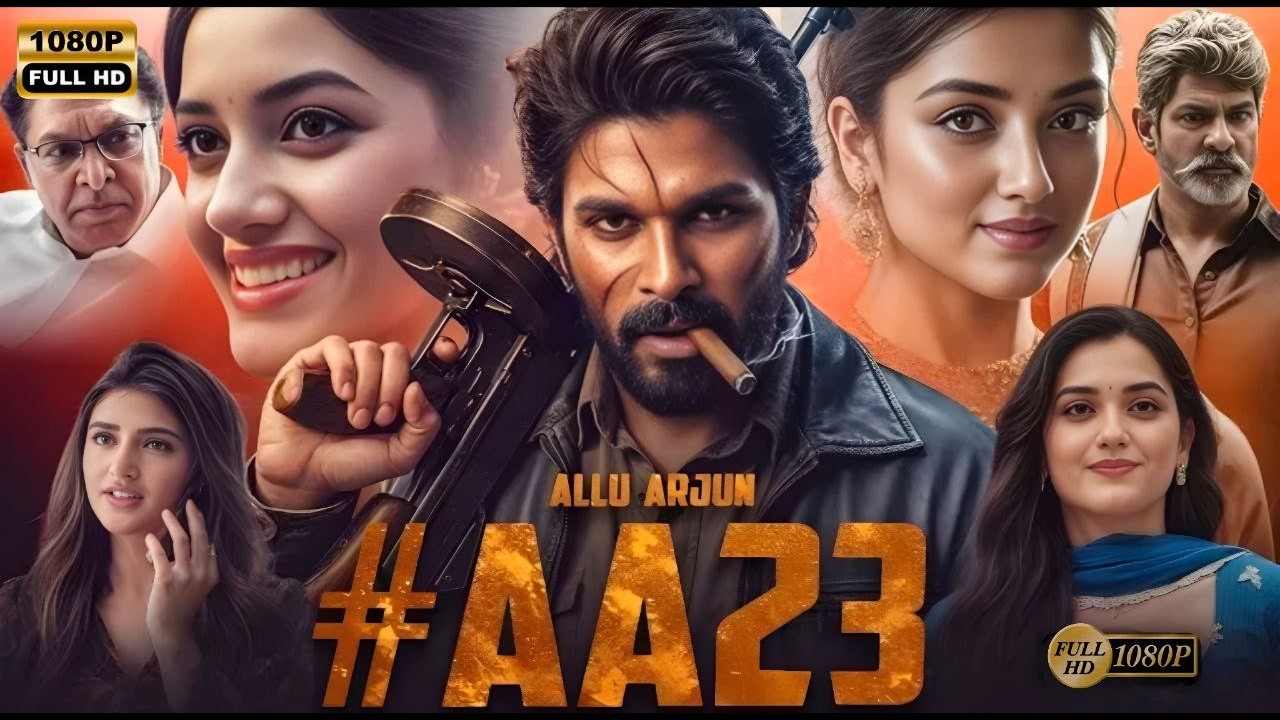 AA23 (2026) | Allu Arjun New South Hindi Dubbed Full HD Action Thriller | Full Movie in Hindi