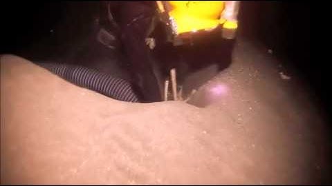 4" Diver Operated Eddy Pump Pumping Sand