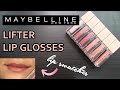 *NEW* Maybelline LIFTER LIP GLOSSES: Lip Swatches & Review