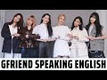 GFRIEND SPEAKING ENGLISH