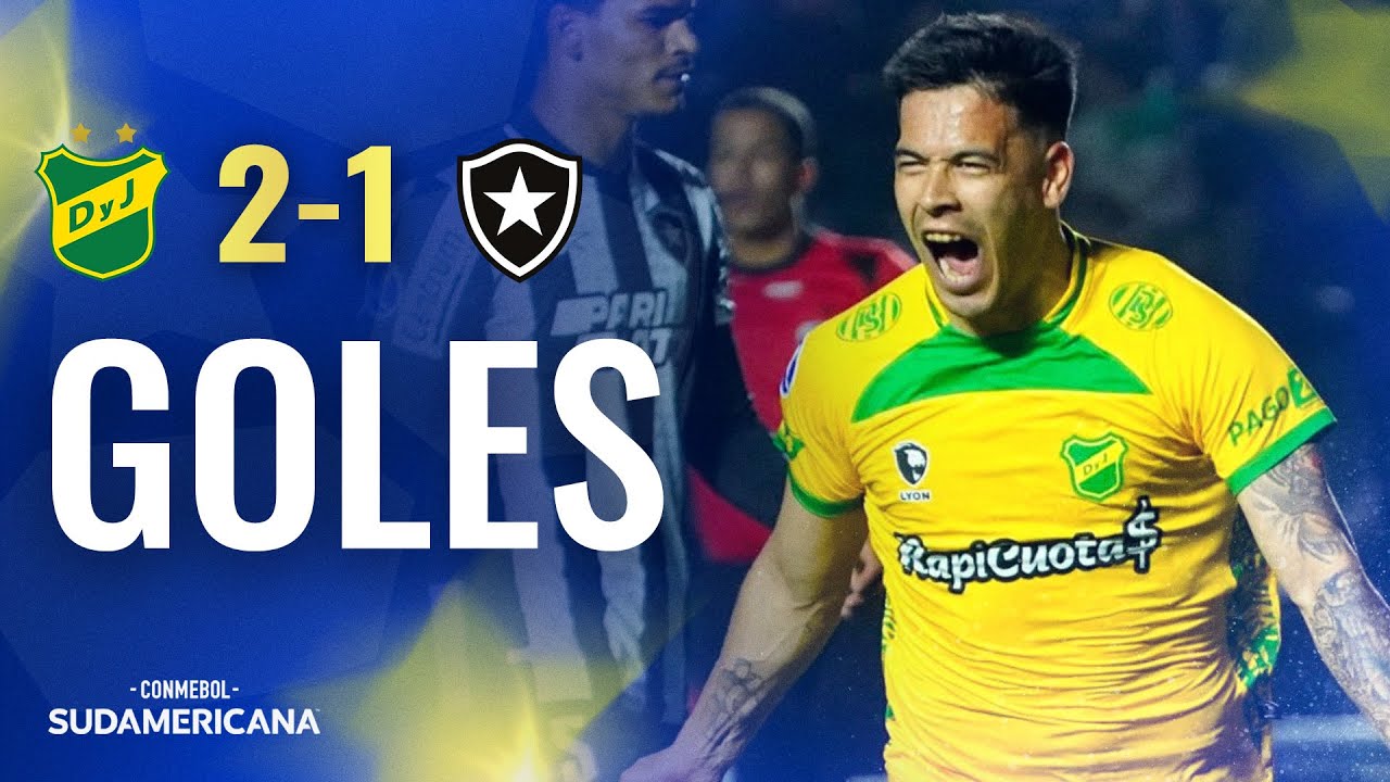 GOLES DE DEFENSA Y JUSTICIA vs. BOTAFOGO | CUARTOS DE FINAL | CONMEBOL ...
