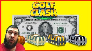 Golf Clash over $100 spent on Chests!!! How many Apocs?