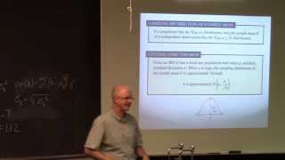 Intro Stats #10B, Std Devs of RVs, Independence, Law of Large Numbers, Central Limit Theorem, Review