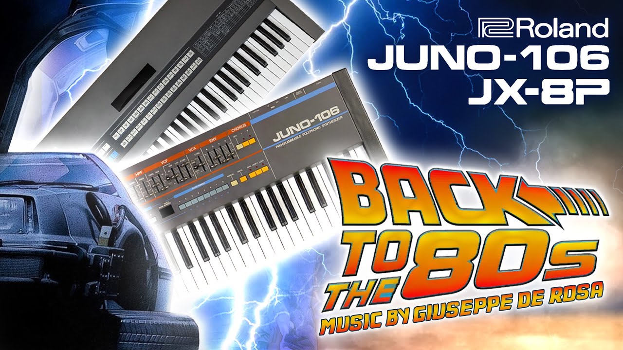 Roland Juno 106 and JX-8P - Back to the 80s Sounds - YouTube