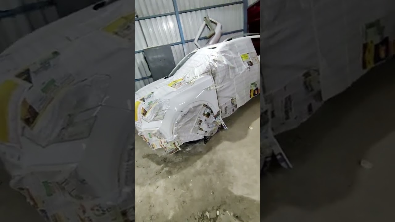 Skoda kushak fender and bumper  before after work NF car care