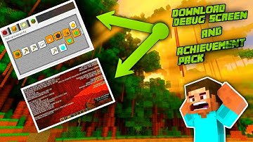 How To Download Real Java Debug Screen And Achievement Pack