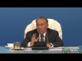 Назарбаев о языке: Нельзя же взрослому человеку, в один день, взять и заговорить на другом языке!