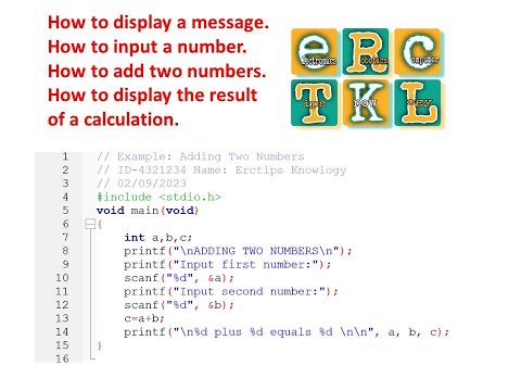 C Language Programming Examples