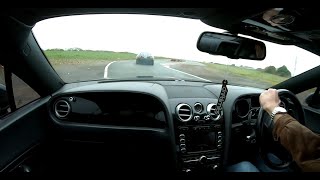 Bentley Continental GT POV Ride At Drift Limits