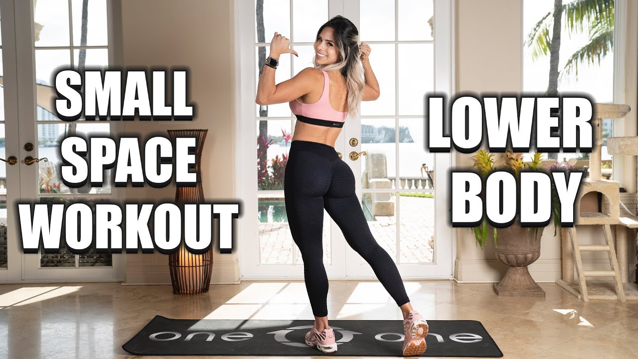 MICHELLE LEWIN: Small Space Workout for Lower Body // Static Exercises ...