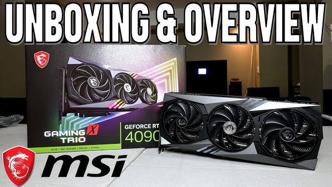 MSI GeForce RTX™ 4090 GAMING X TRIO 24G