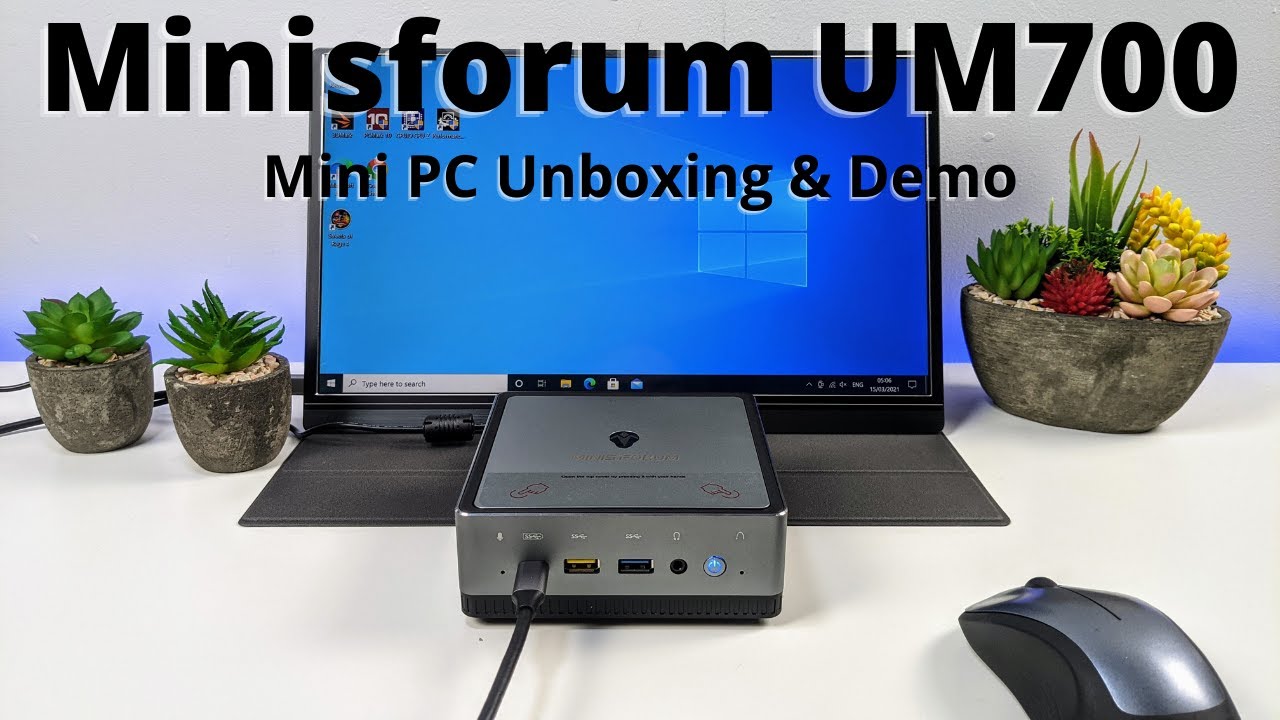 MINISFORUM DeskMini UM700 Mini PC AMD Ryzen 7 3750H Peru