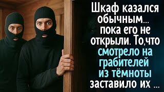 видео: Шкаф казался обычным … пока его не открыли. То, что смотрело на грабителей из тёмноты заставило их … картинка: Шкаф казался обычным … пока его не открыли. То, что смотрело на грабителей из тёмноты заставило их …