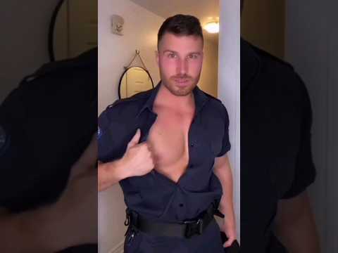 Handsome Cop 😍👮‍♂️ #fitness #aesthetic