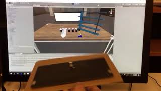 Kinect and infrared marker for object tracking