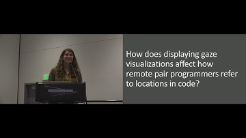 Improving Communication Between Pair Programmers Using Shared Gaze Awareness