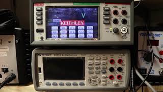 Keithley DMM6500 vs Keysight 34461A fan noise
