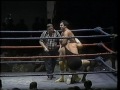 Greg Gagne vs Bobby Heenan (weasel suit match)