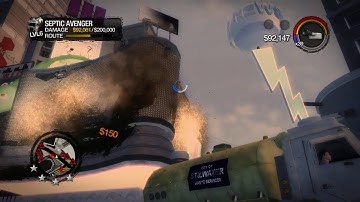 Saints Row 2 - Activity: Septic Avenger (Suburbs Expansion District)