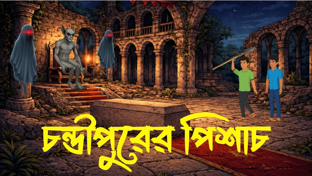 চন্ডীপুরের পিশাচ (Chandipurer Pishach)….. মায়াবী অরণ্য  ।।  Mayabi Aranya  ।।   বাংলা কার্টুন ।।