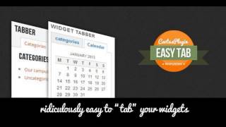Preview Easy Tab WordPress Widget WordPress