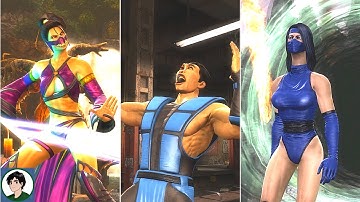 Mortal Kombat Komplete Edition - Characters Intros Swap Compilation Part 20