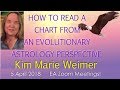 Kim Marie Weimer – HOW TO READ A CHART FROM AN EVOLUTIONARY ASTROLOGY PERSPECTIVE