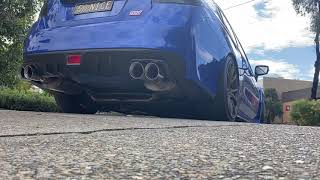 WRX STI unequal length headers