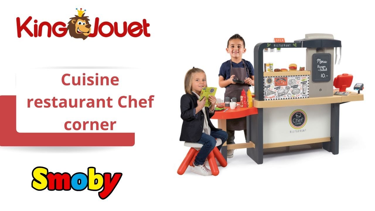 Smoby Cuisine pour enfant Food Corner Cuisine et restaurant